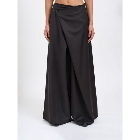 Andrea Ya'aqov Pants Woman Brown